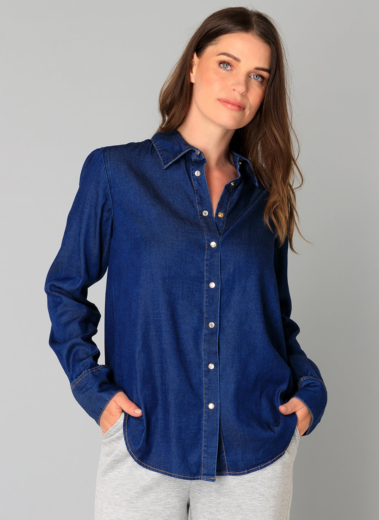 Beatrice | Dark Blue Denim
