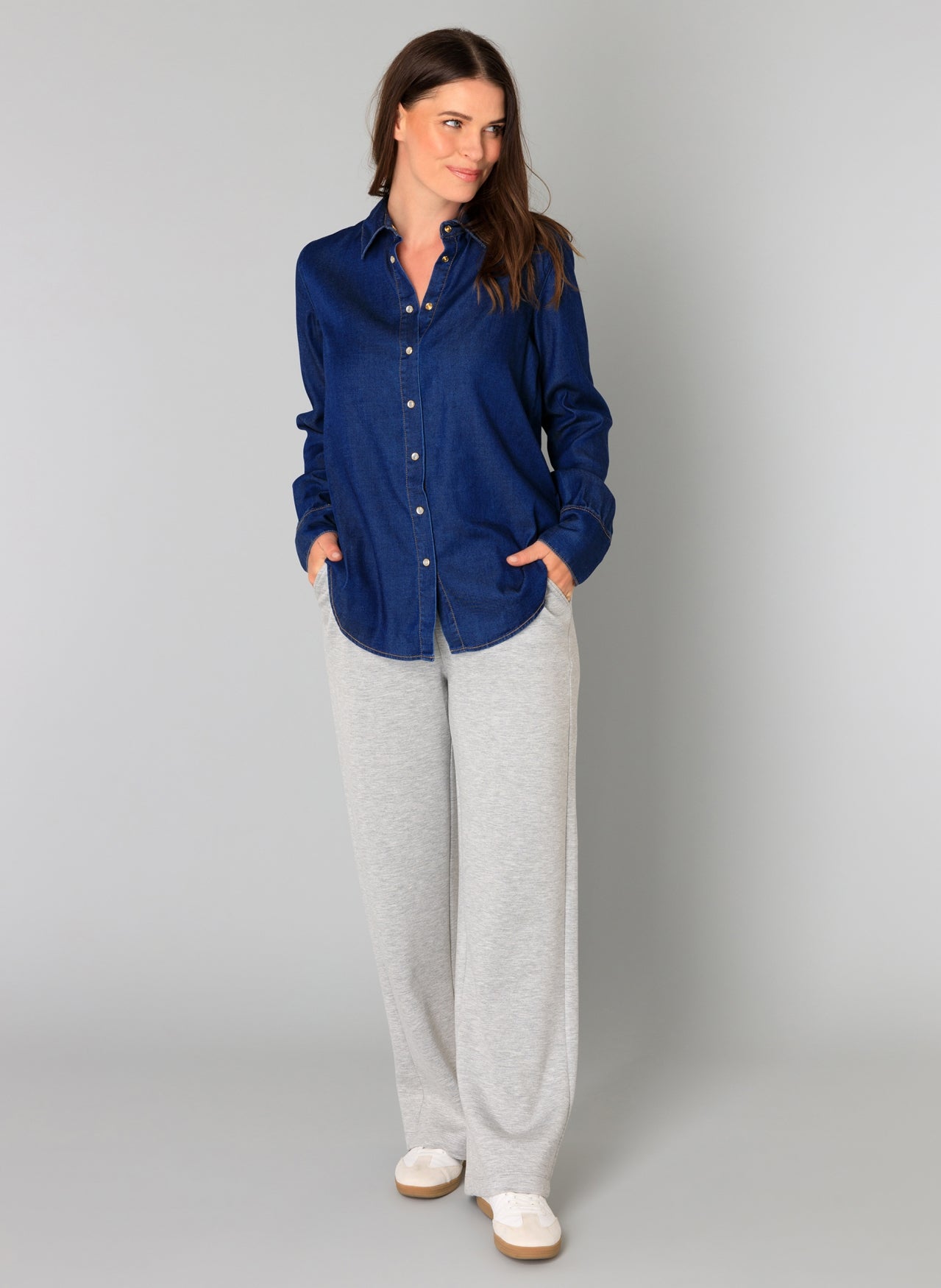 Beatrice | Dark Blue Denim