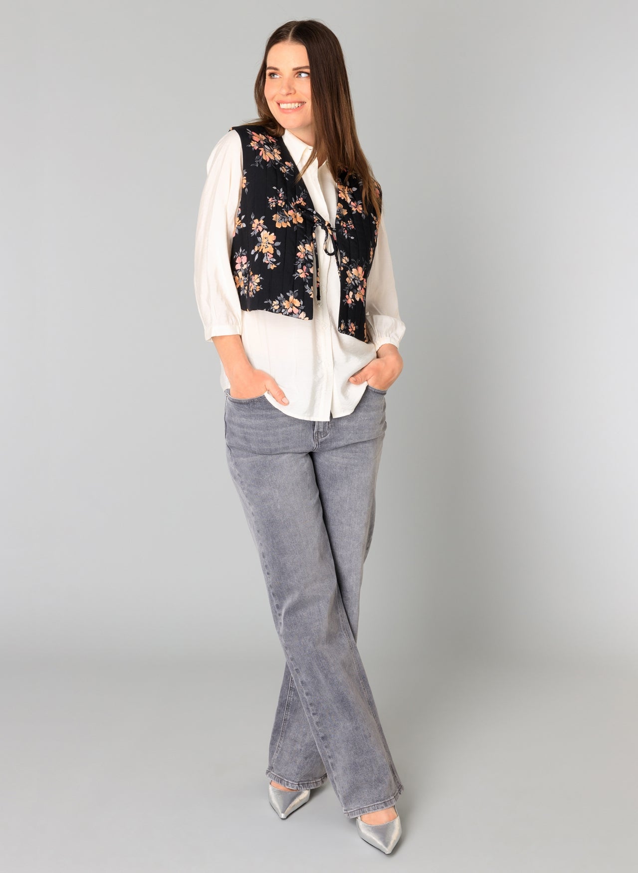 Bianca | Black Multi Colour
