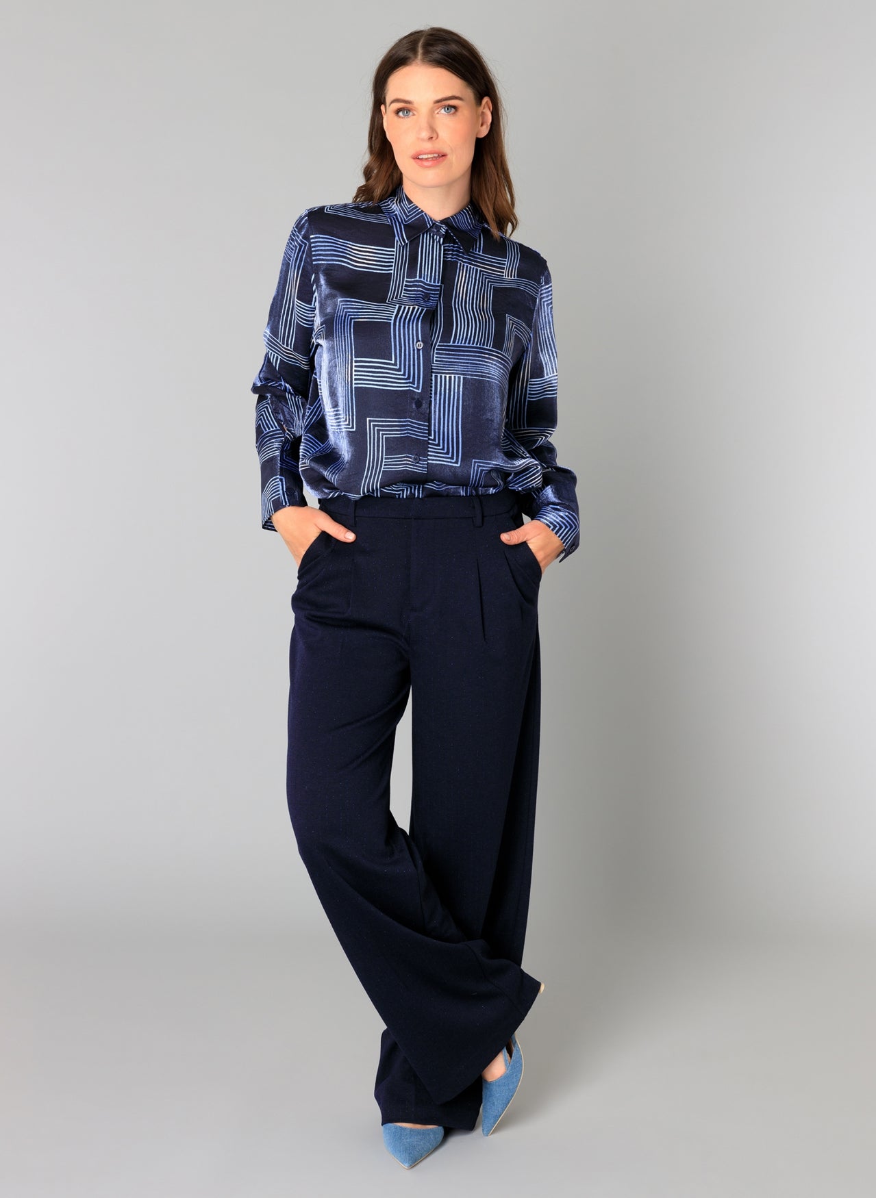 Bibiana | Dark Navy/French Blu