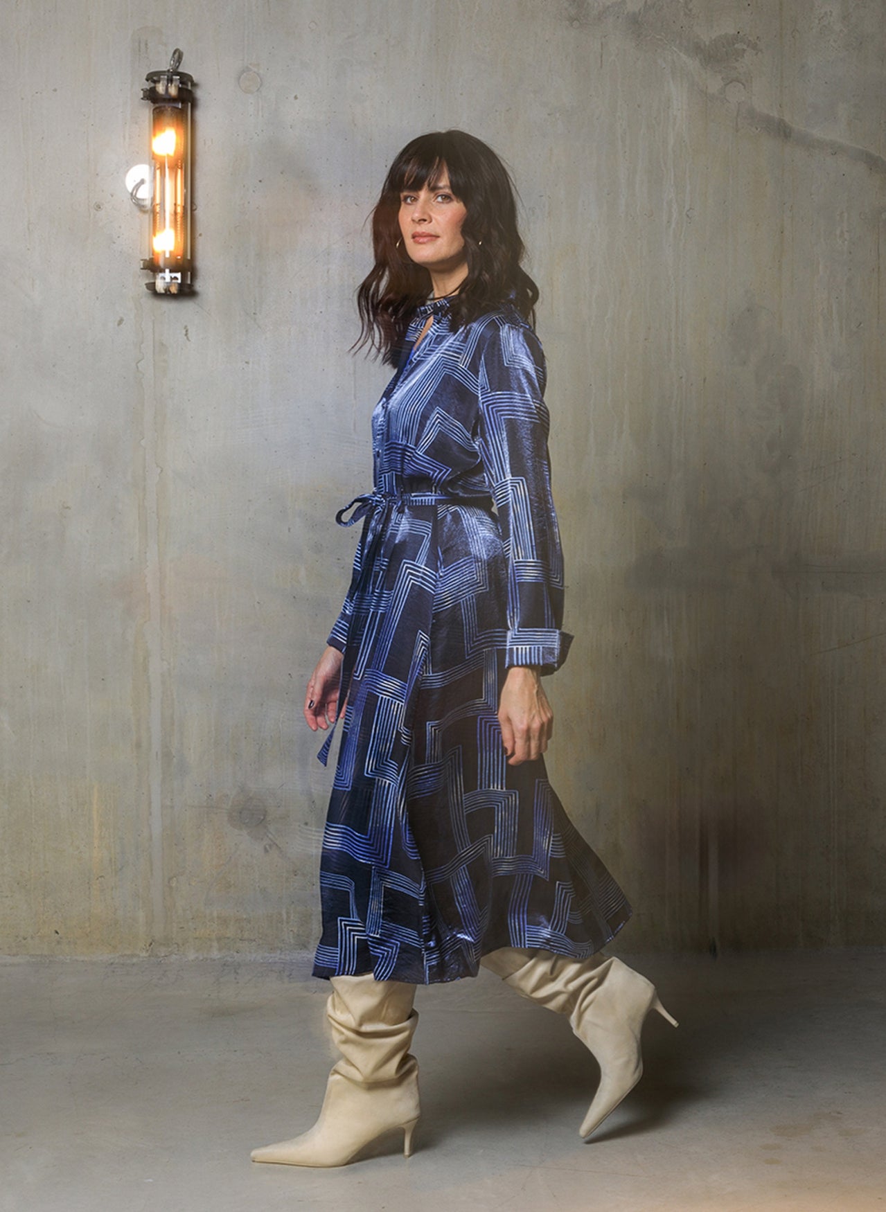 Blanca | Dark Navy/French Blu