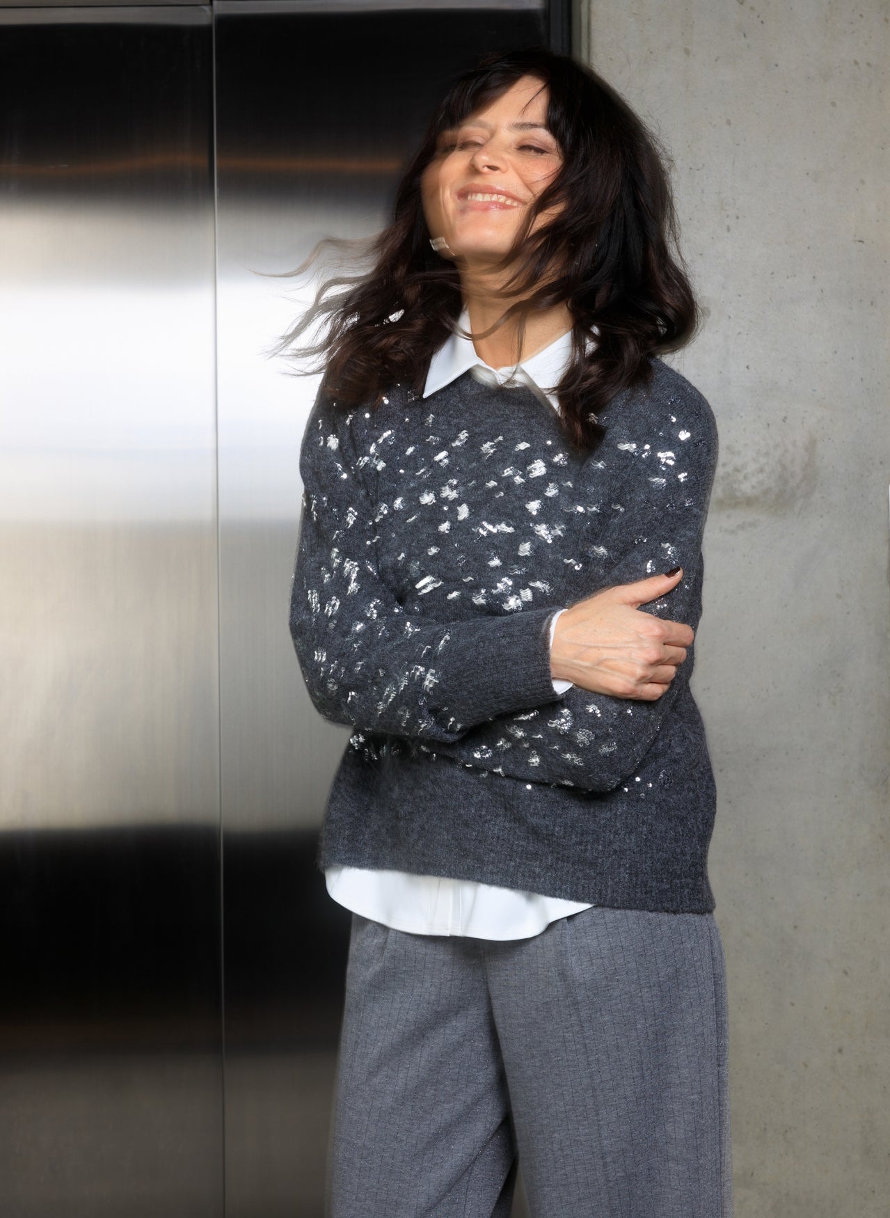 Braelyn | Dark Grey/Melange