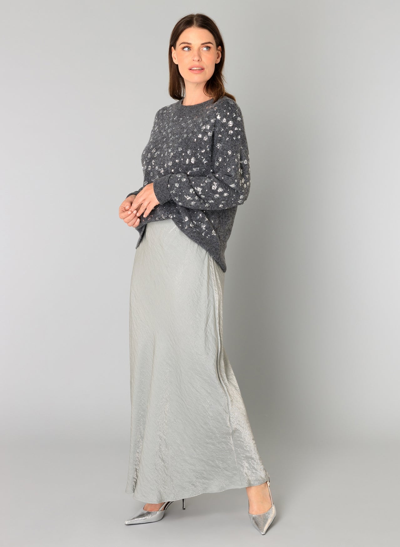 Braelyn | Dark Grey/Melange