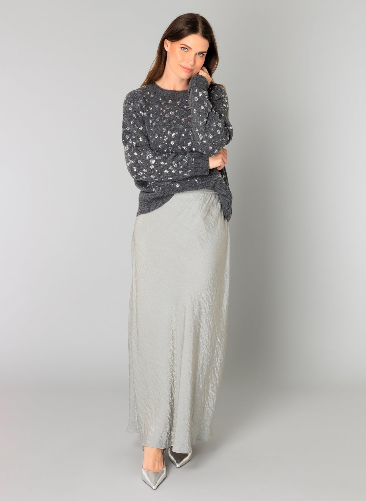 Braelyn | Dark Grey/Melange