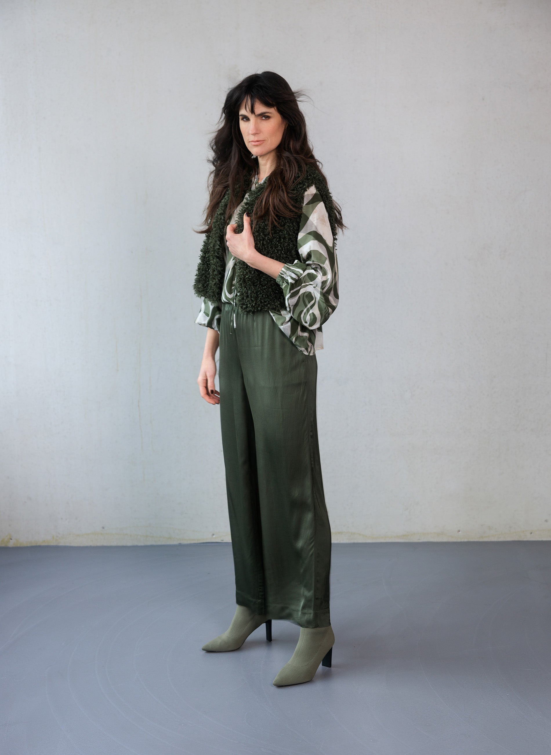 Caroline | Army Green