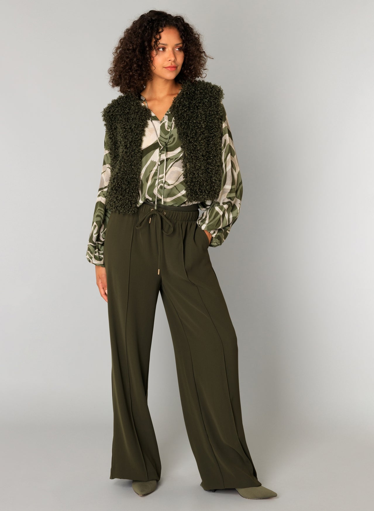 Caroline | Army Green