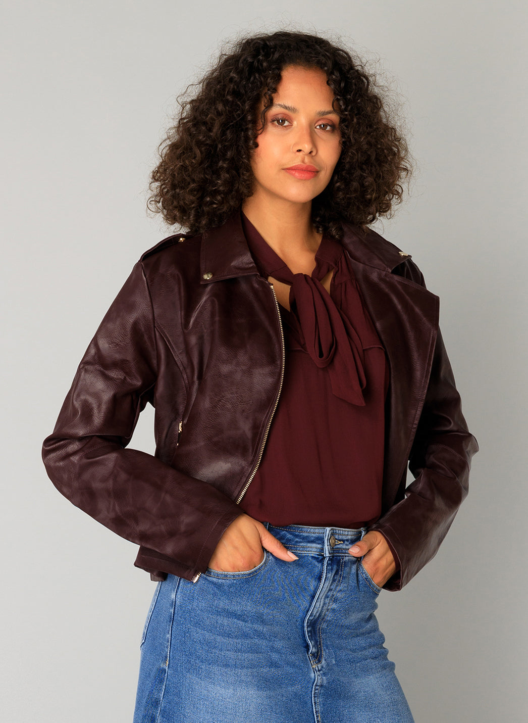 Catherine | Dark Bordeaux