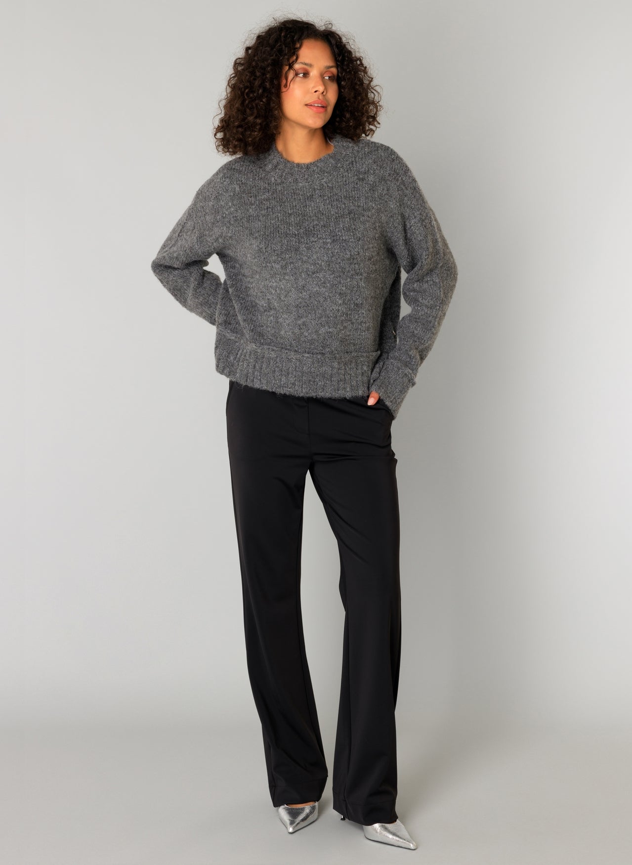 Olieve Essential | Dark Grey/Melange