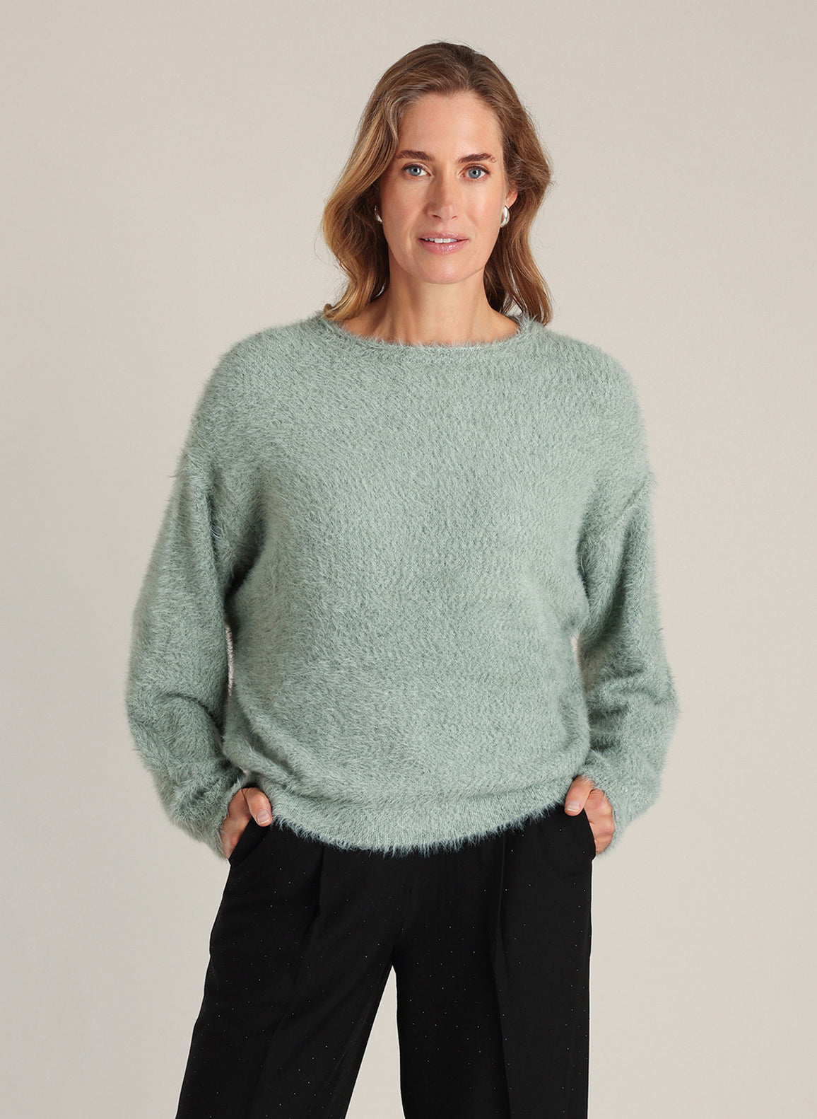 Darja | Mint Grey/Melange