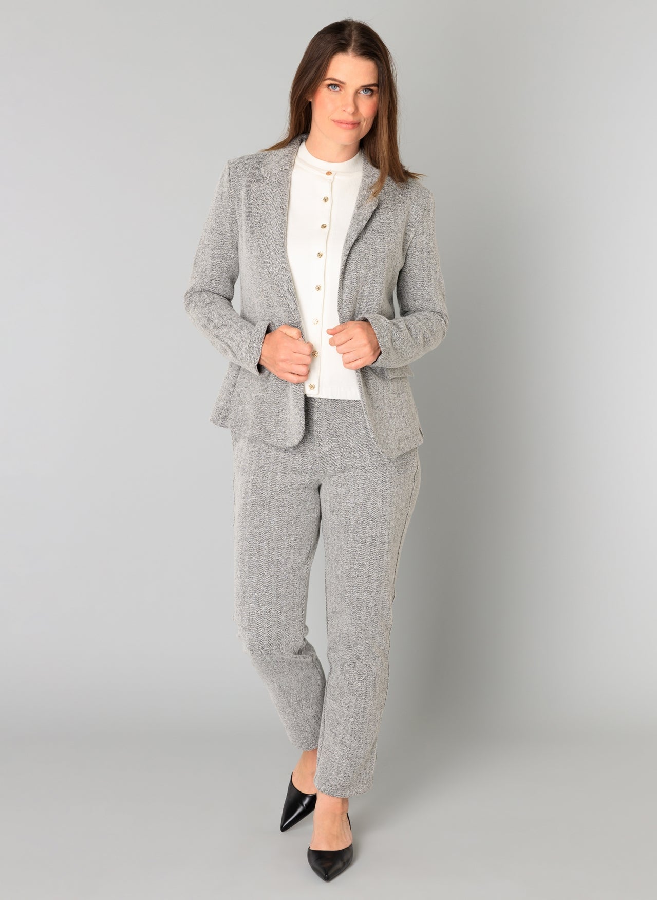 Berta | Silver Grey/Melange