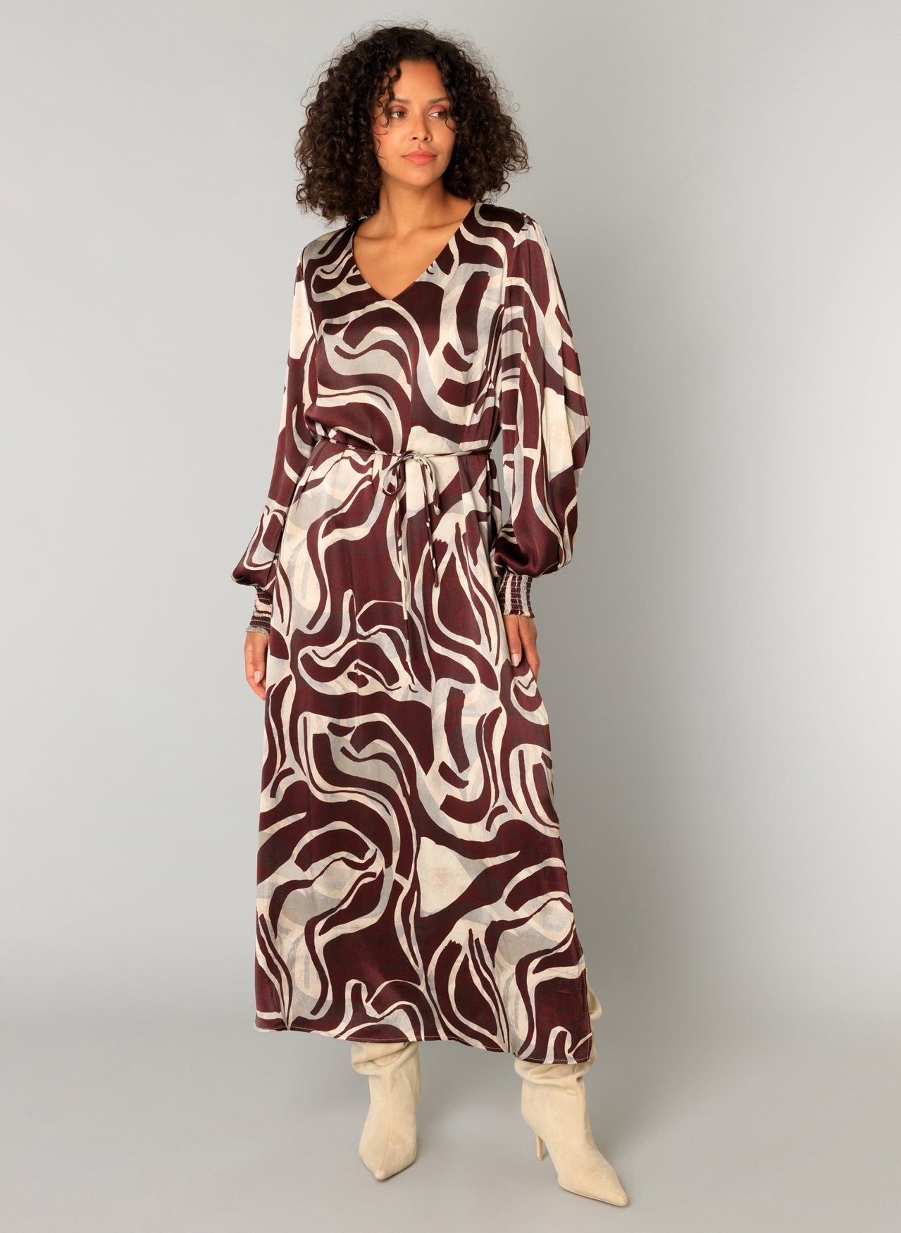 Cristiana | Dark Bordeaux/Multi