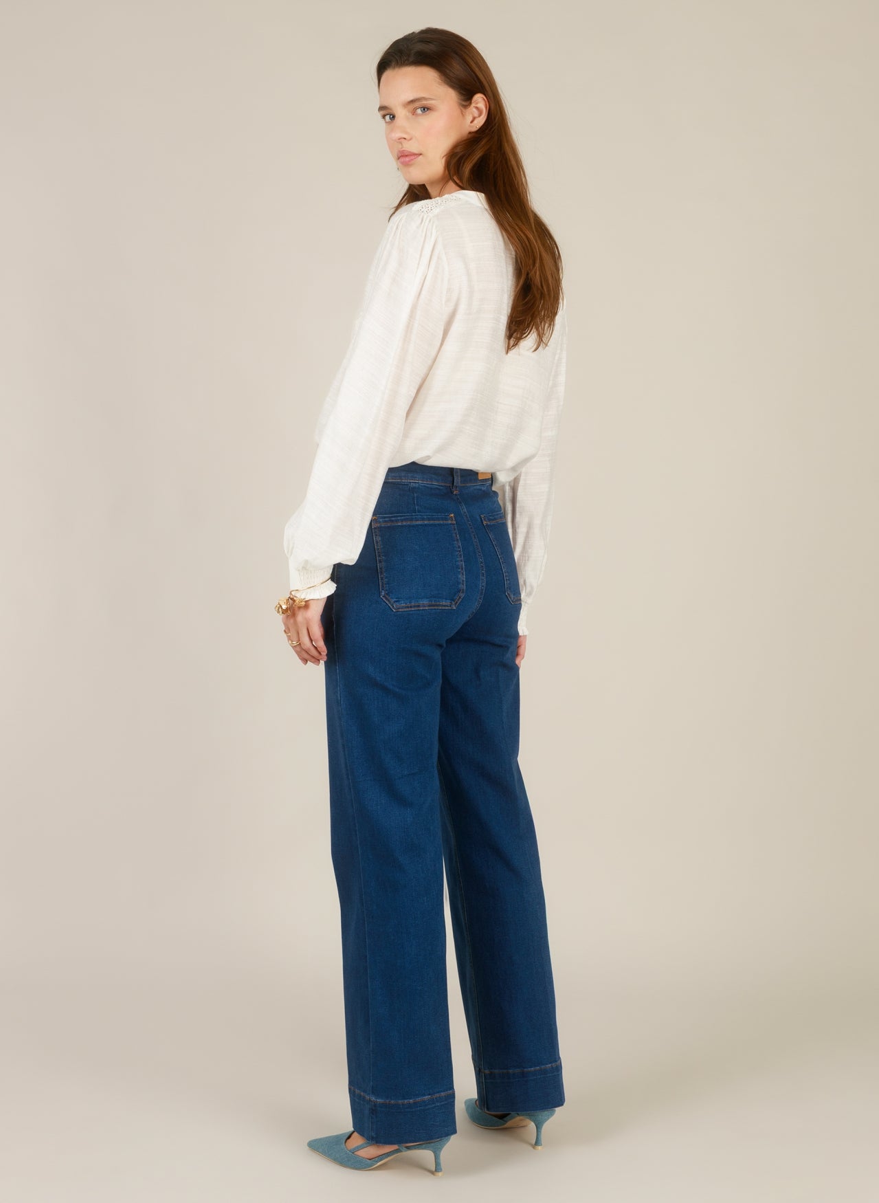 Ivy | Denim Stone Wash Blu