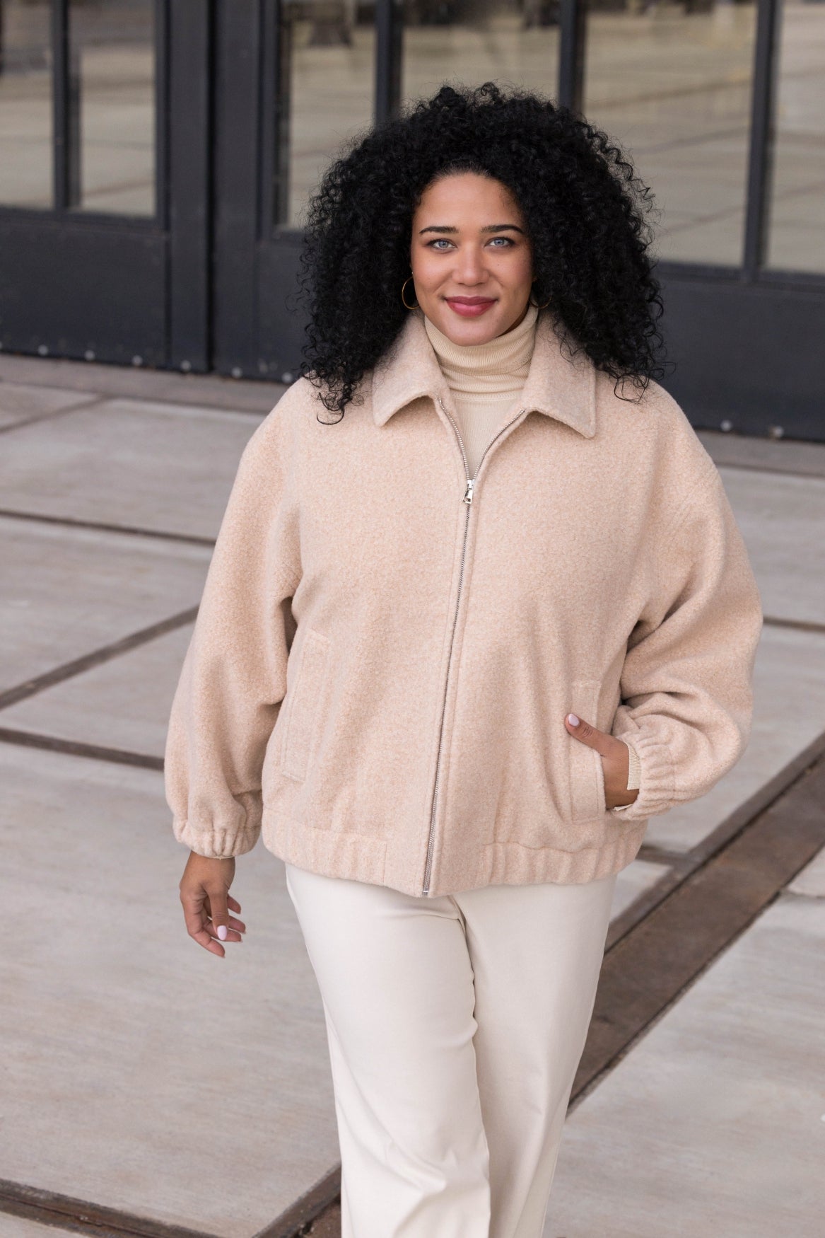 Amelie | Sand/Melange