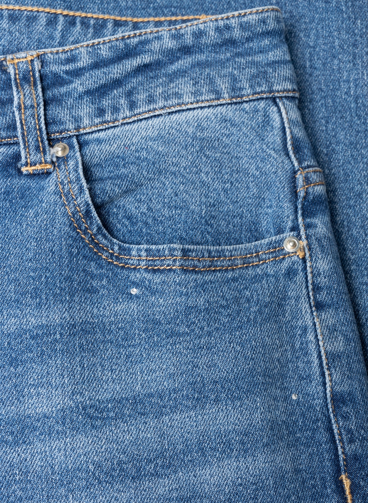 Fatima | Denim Stone Wash Blue