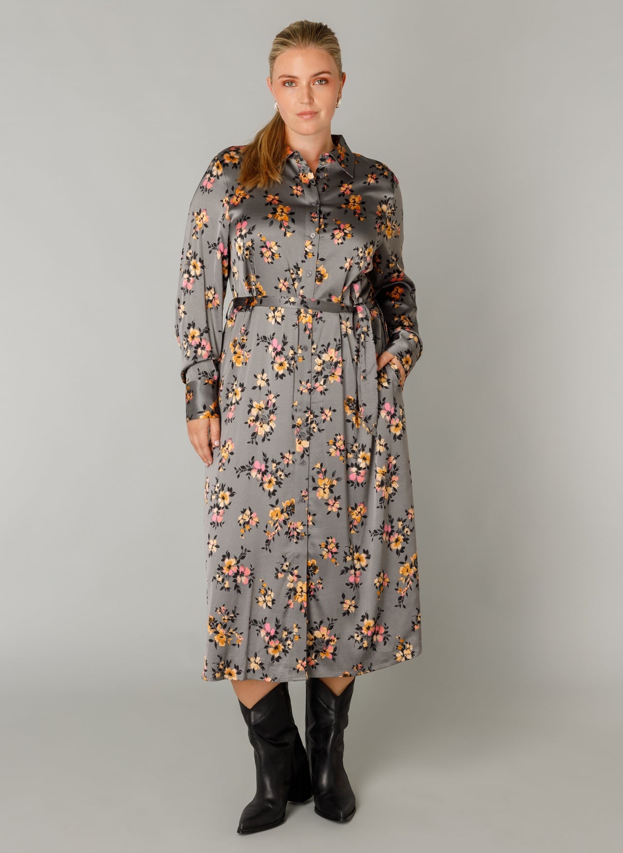 Finley | Steel Grey/Multi Col