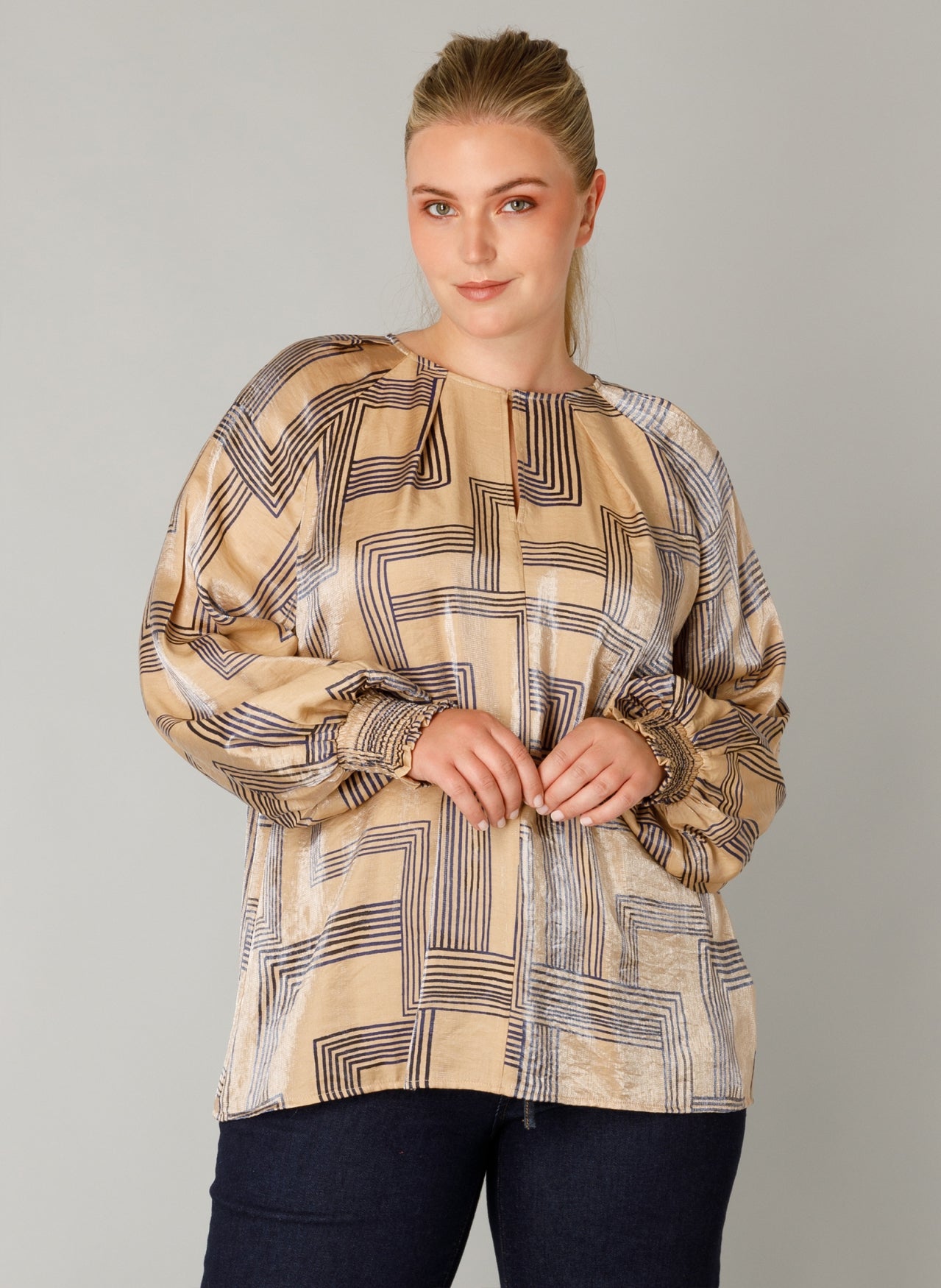 Fleur | Dark Sand/Dark Navy