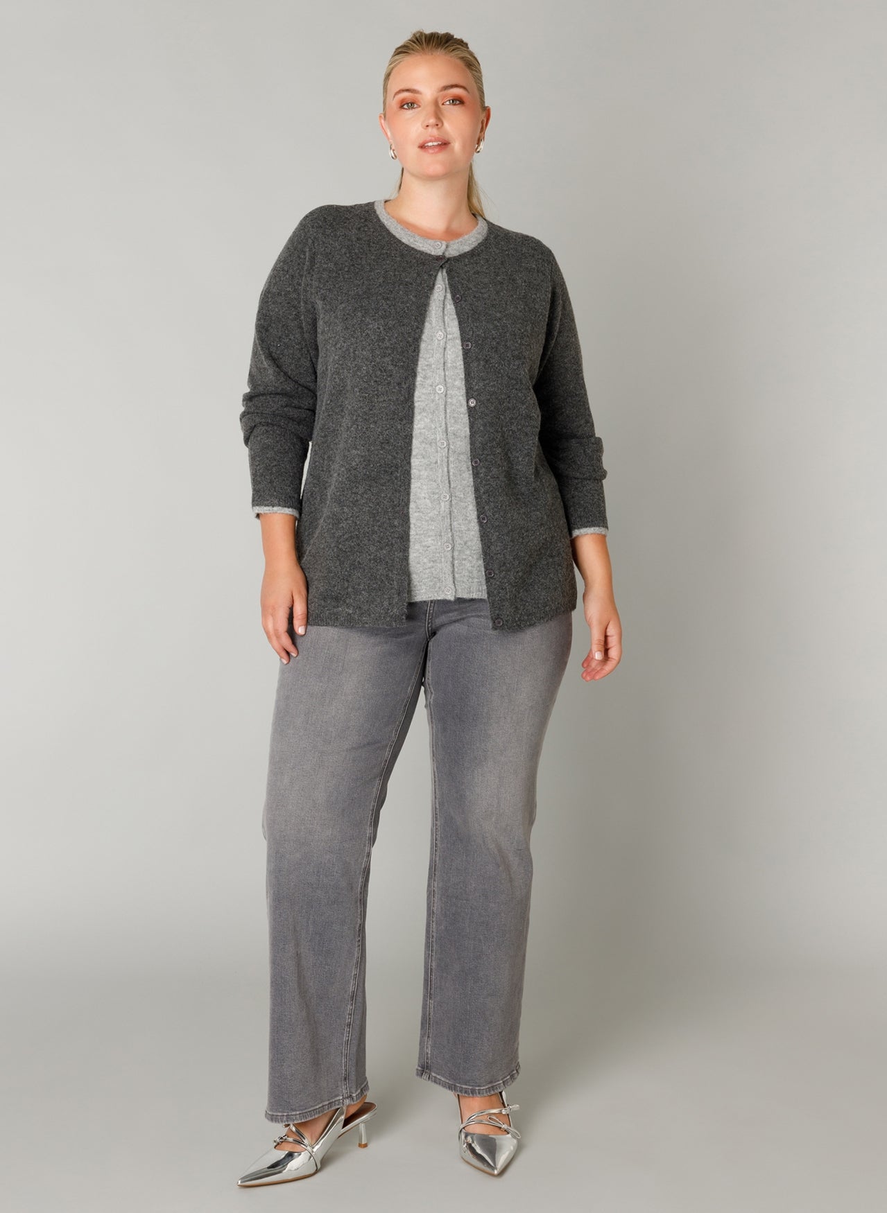 Freda | Dark Grey/Melange
