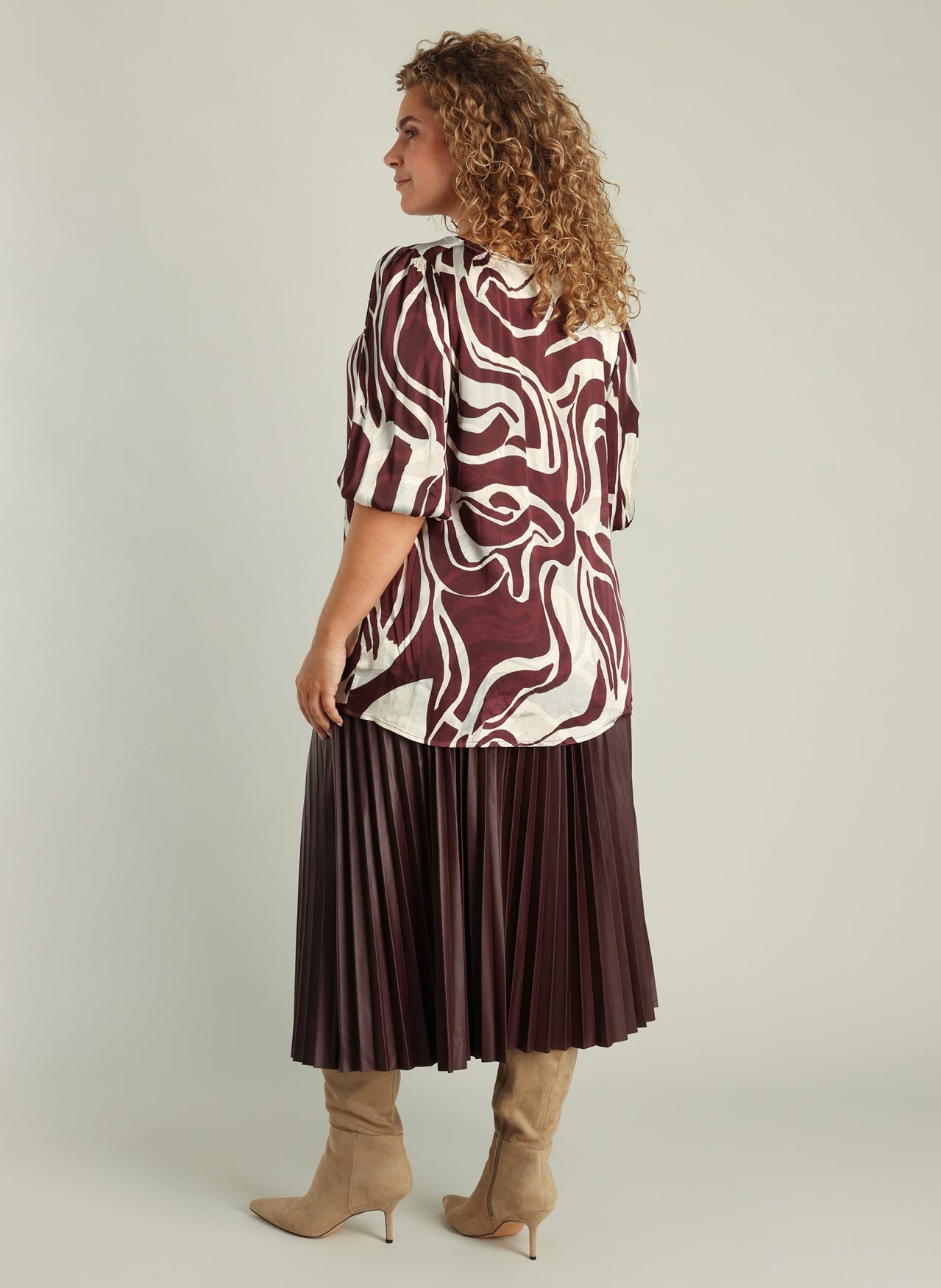 Galina | Dark Bordeaux/Multi