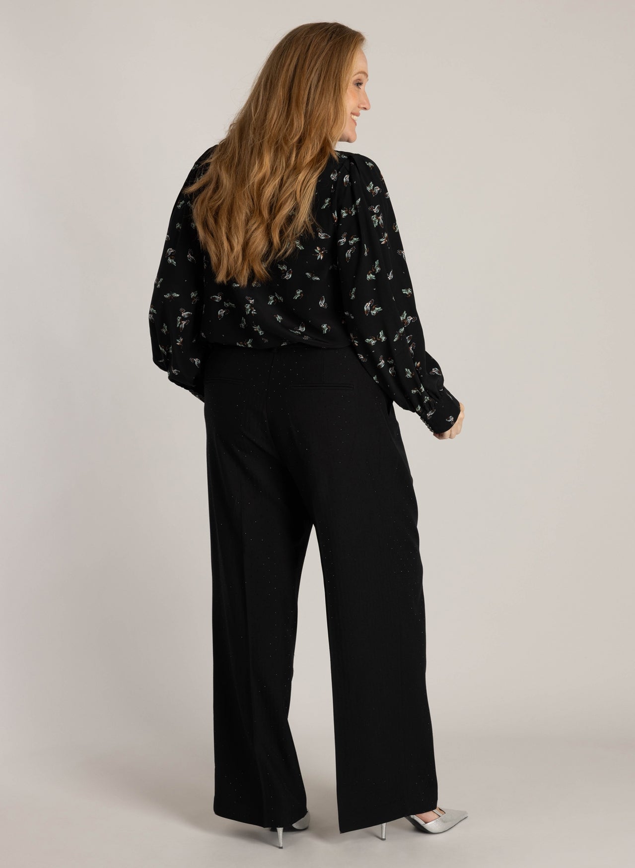 Hanika | Black Multi Colour