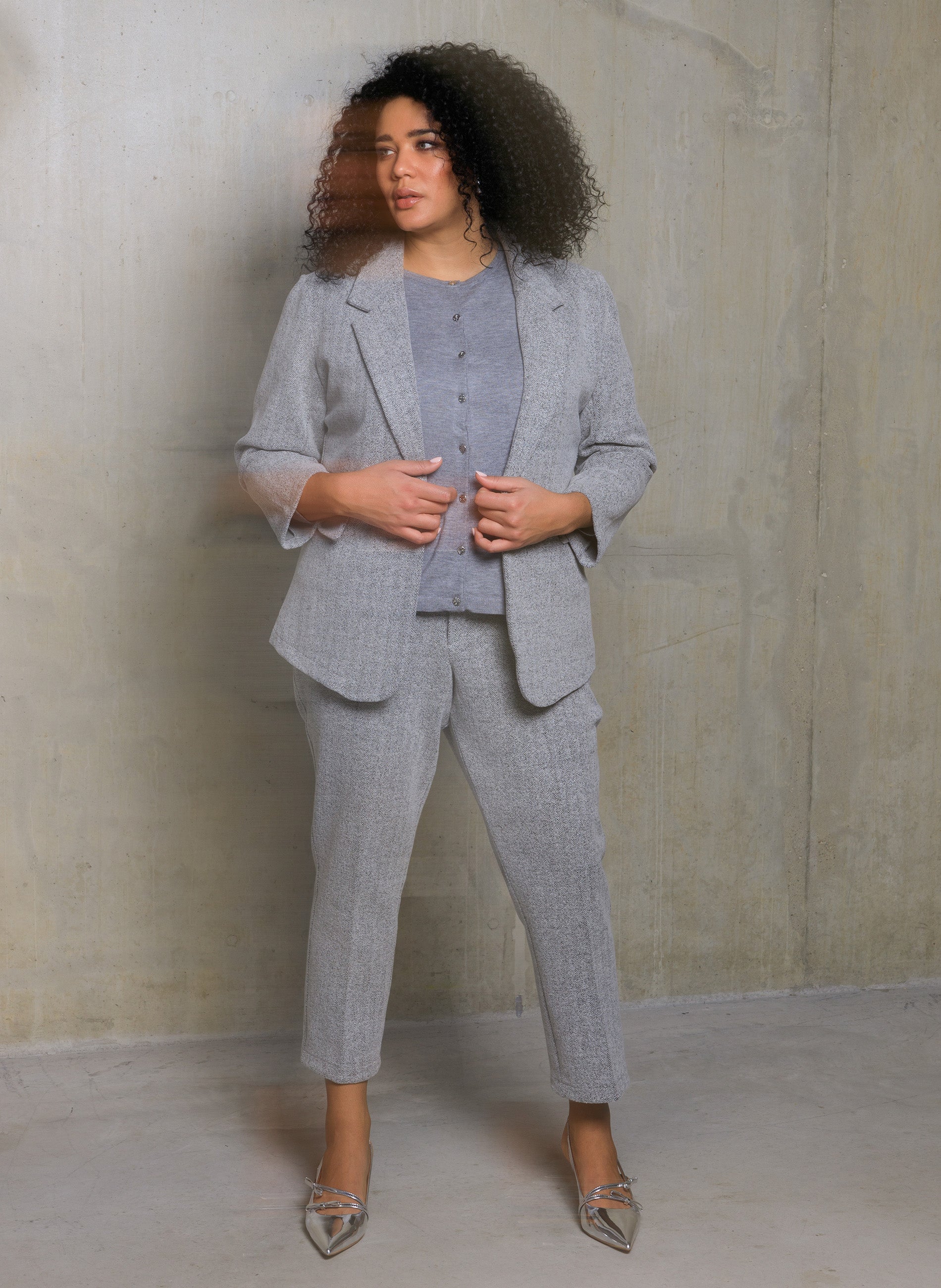 Franzi | Silver Grey/Melange