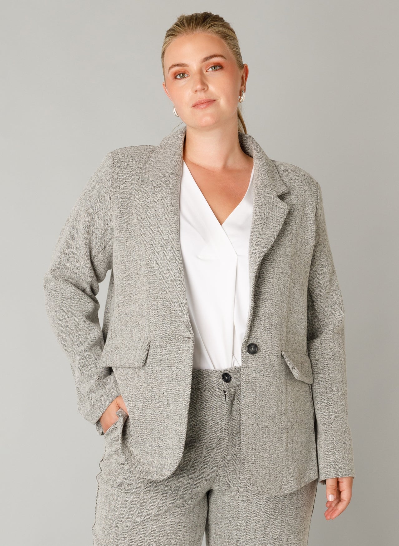 Franzi | Silver Grey/Melange