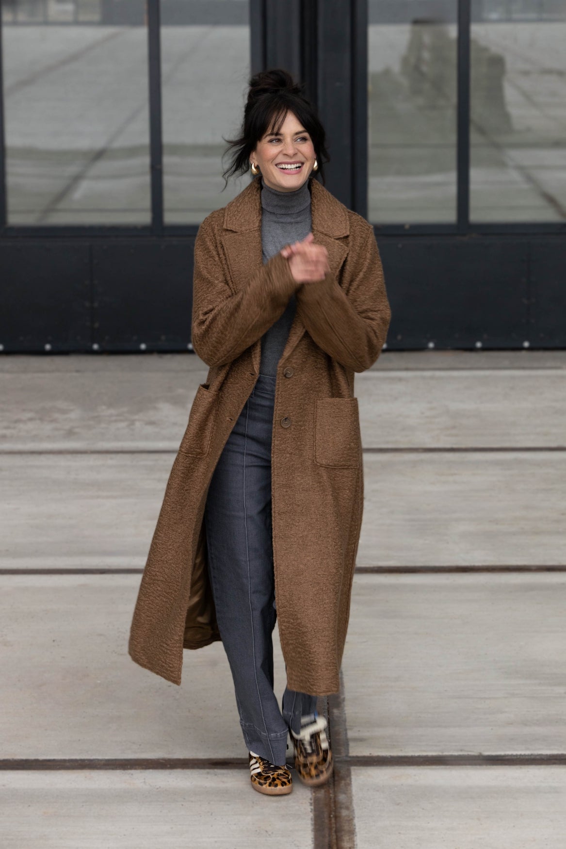 Zorina | Dark Brown/Melange