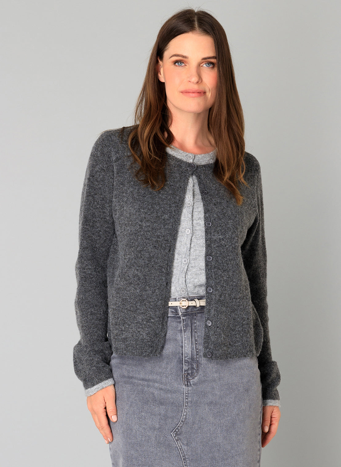 Brandi | Dark Grey/Melange