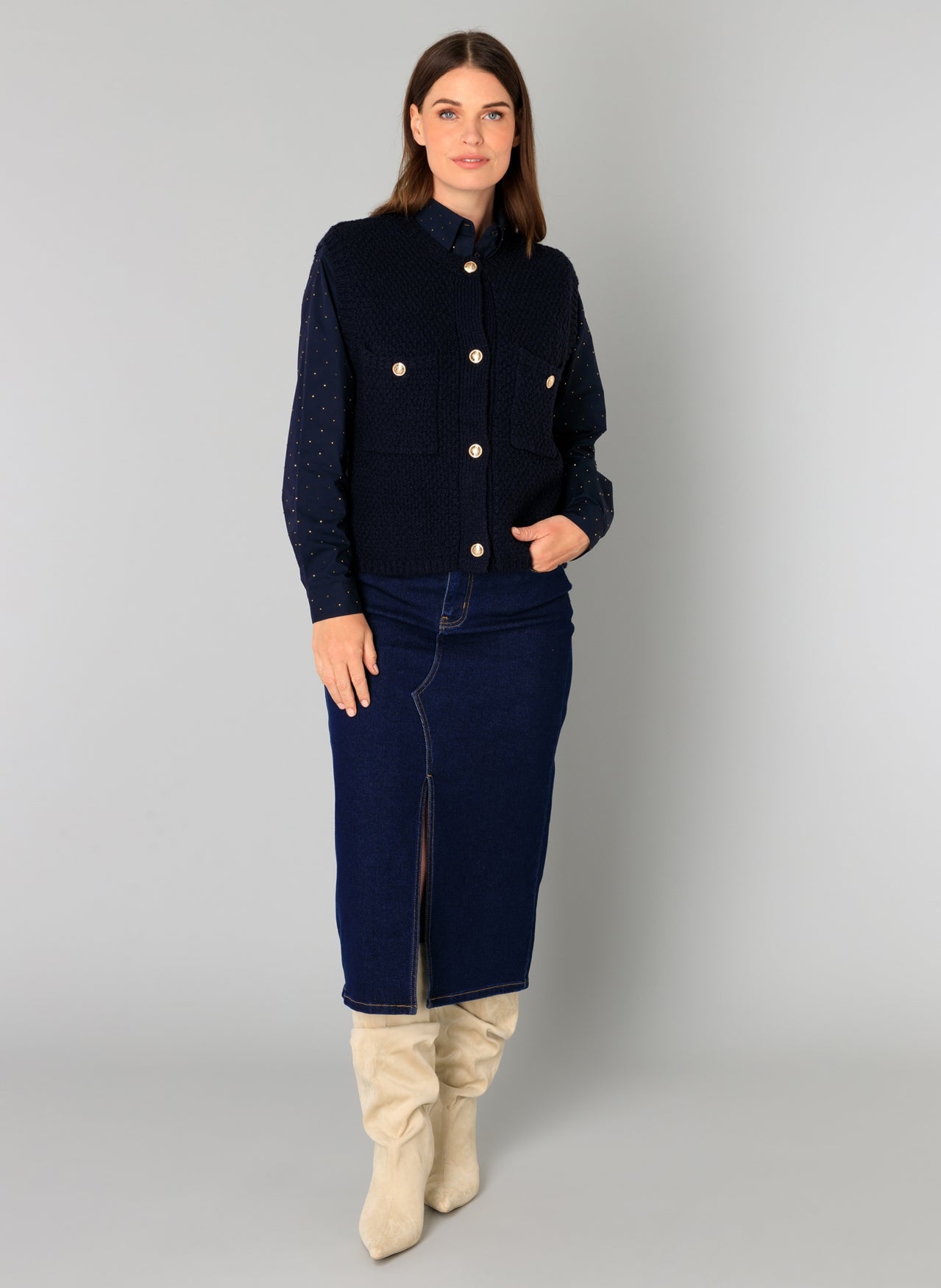 Brenda | Dark Navy