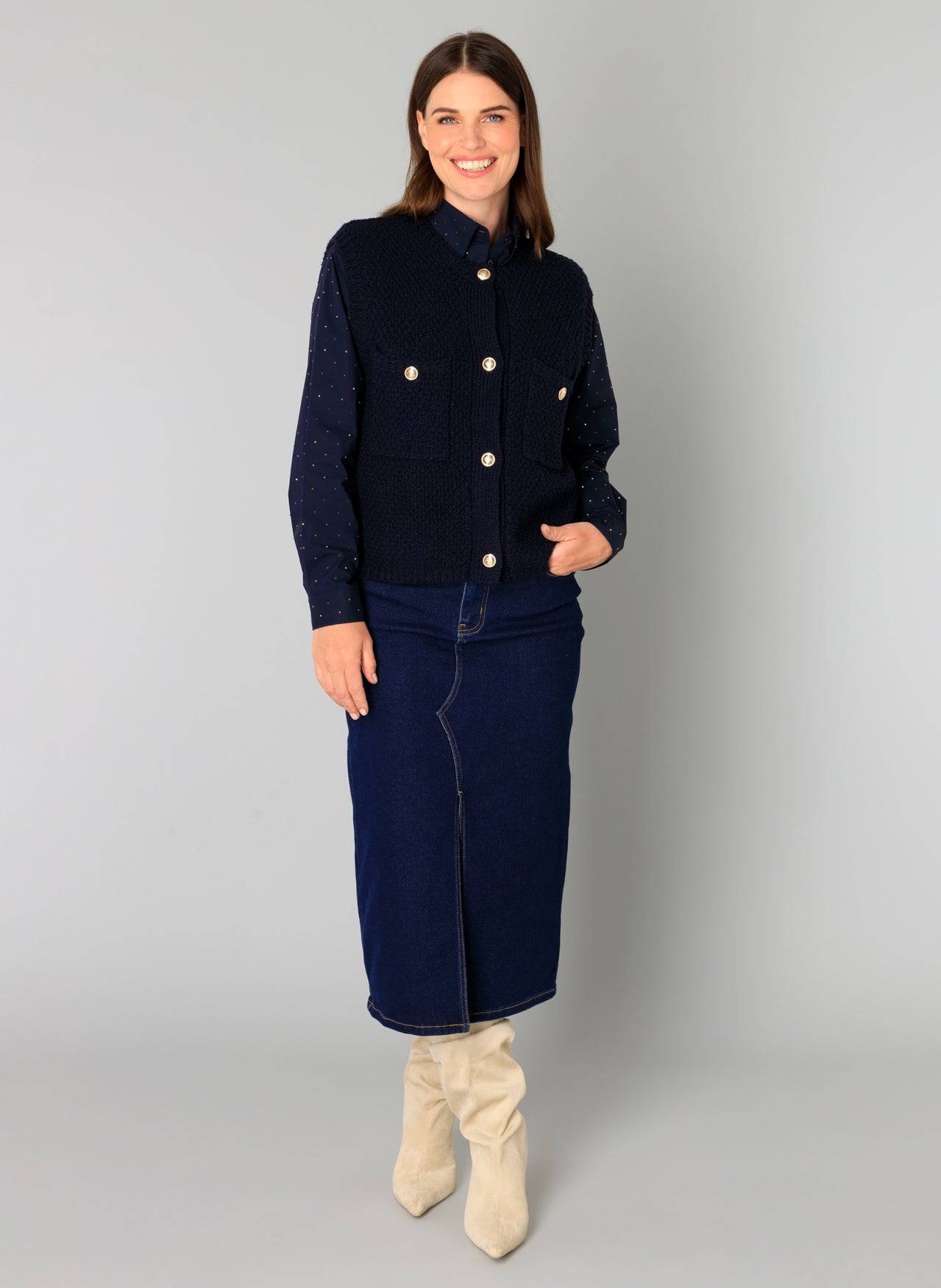 Brenda | Dark Navy