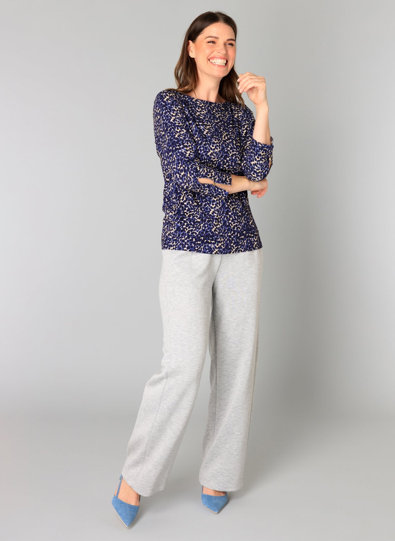 Bryn | Dark Navy/Multi Color