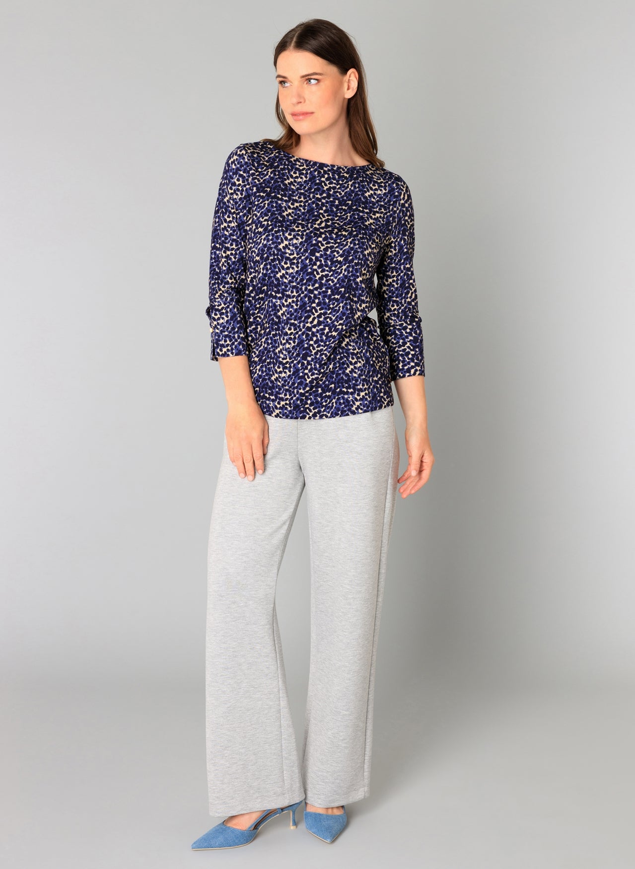 Bryn | Dark Navy/Multi Color