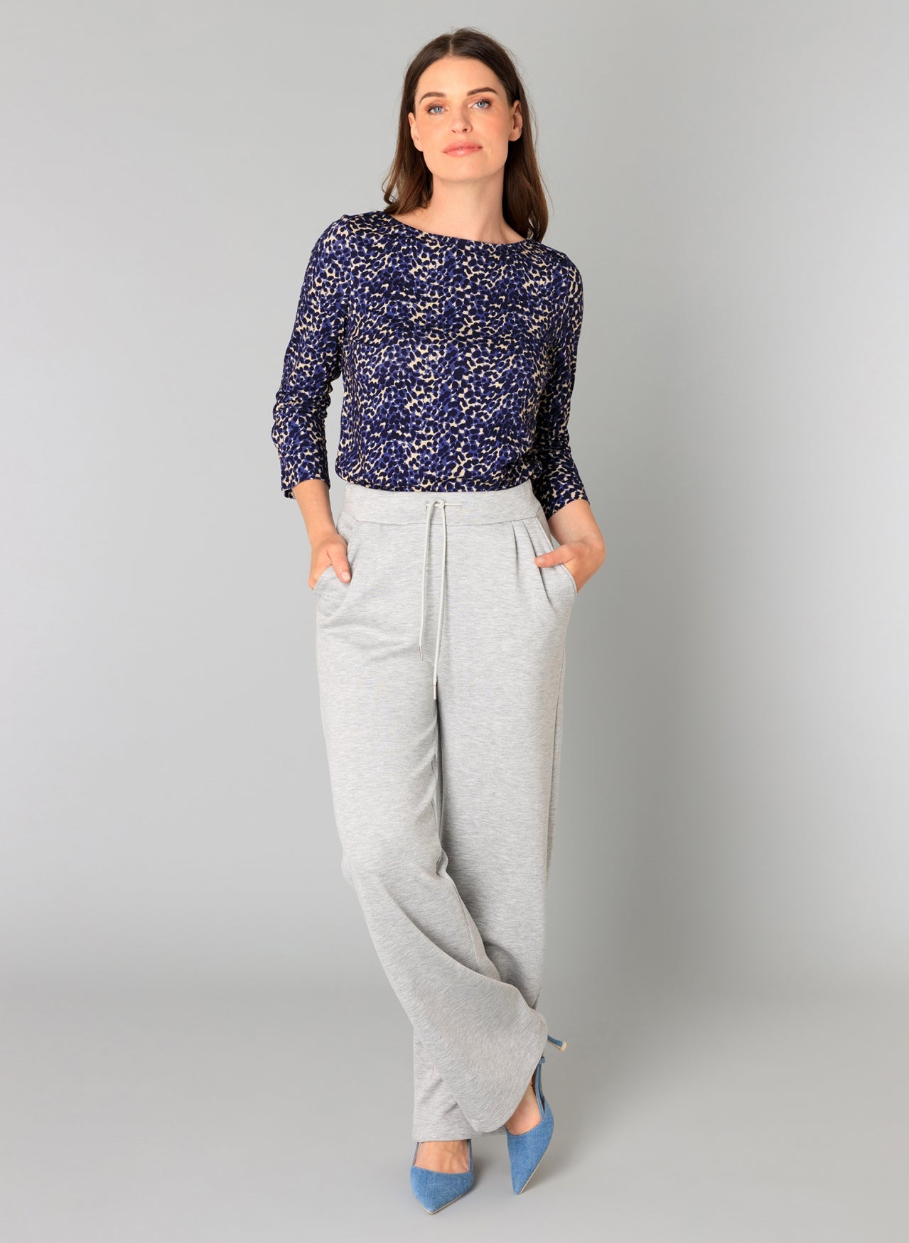 Bryn | Dark Navy/Multi Color