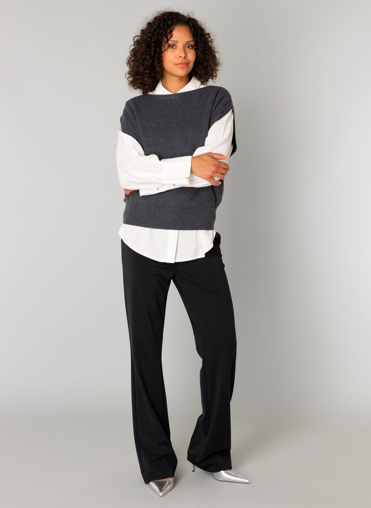 Colleen | Dark Grey/Melange