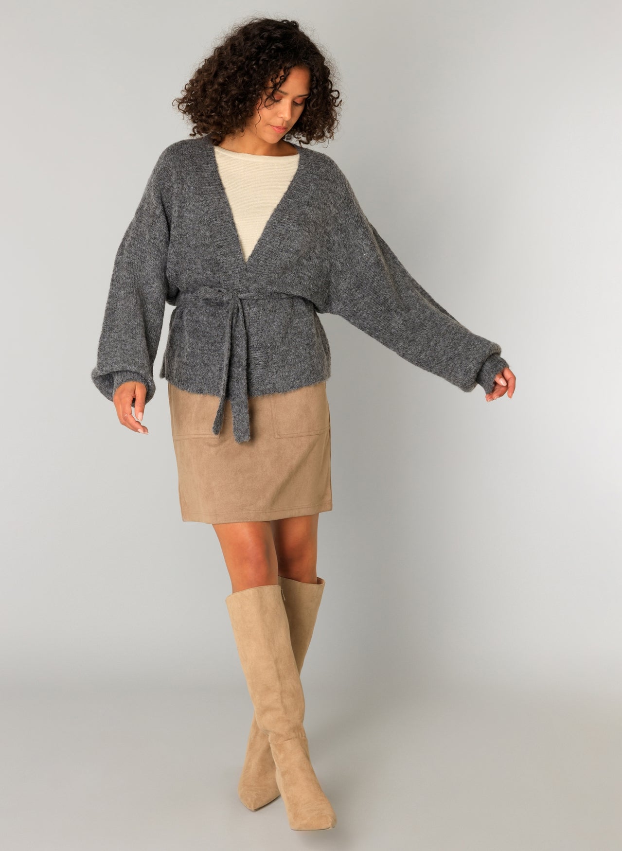 Calista | Dark Grey/Melange