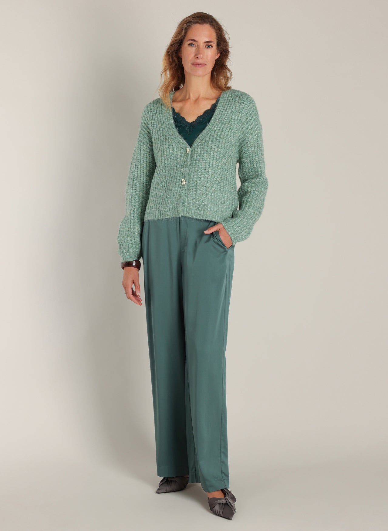 Delya | Mint/Melange