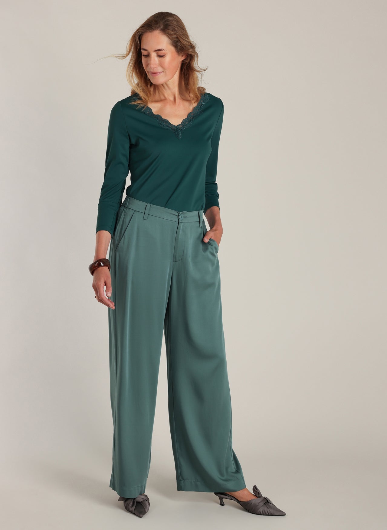 Diliana | Teal Green