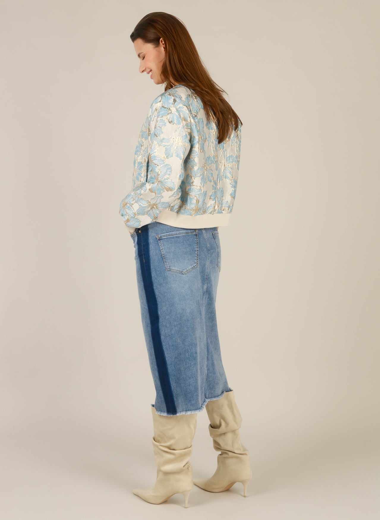 Iris | Bleach Blue Denim