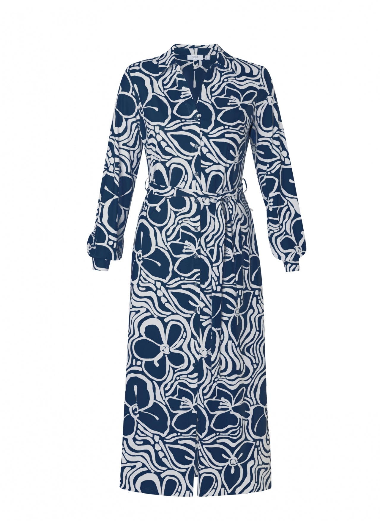 Nicole Essential | Navy/Off White