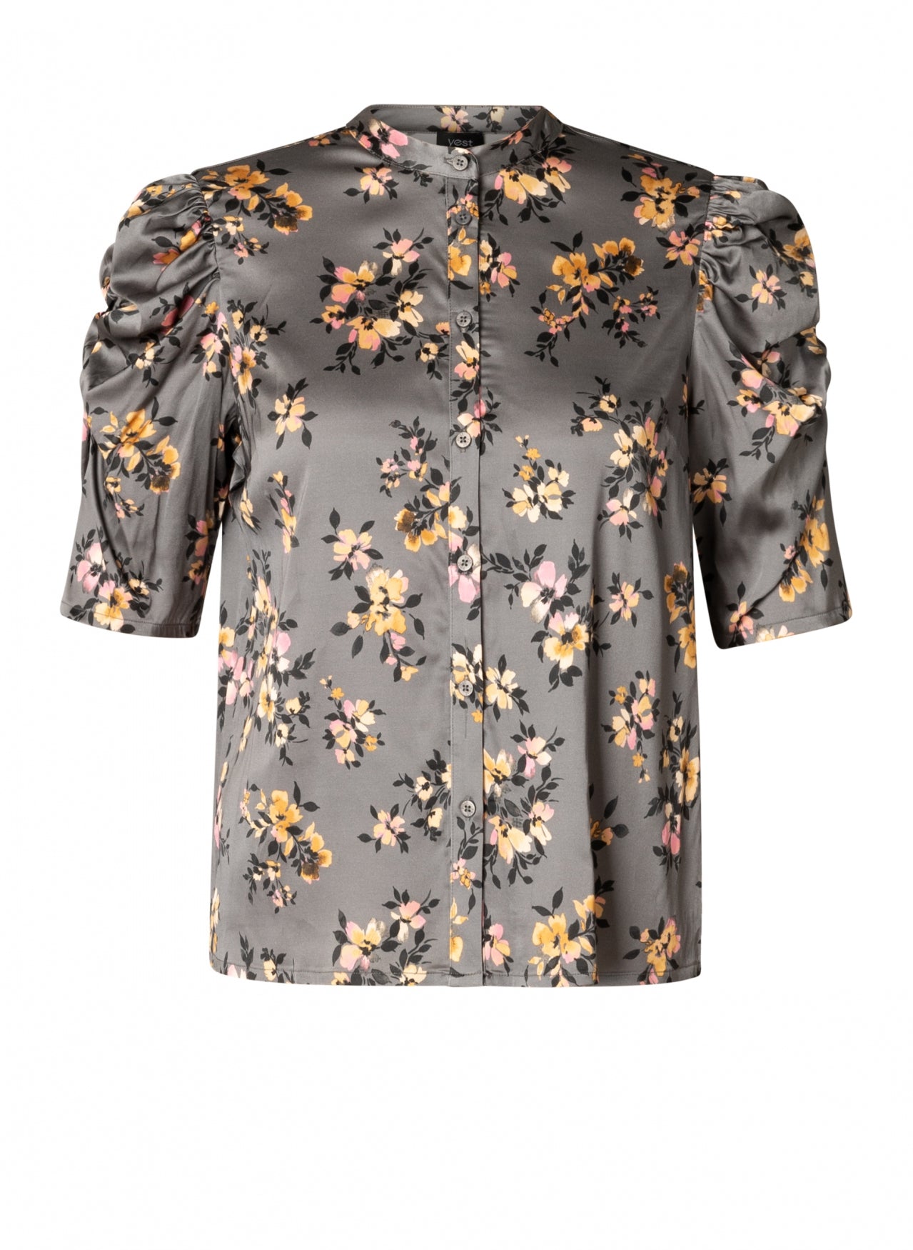 Philippa | Steel Grey/Multi Col