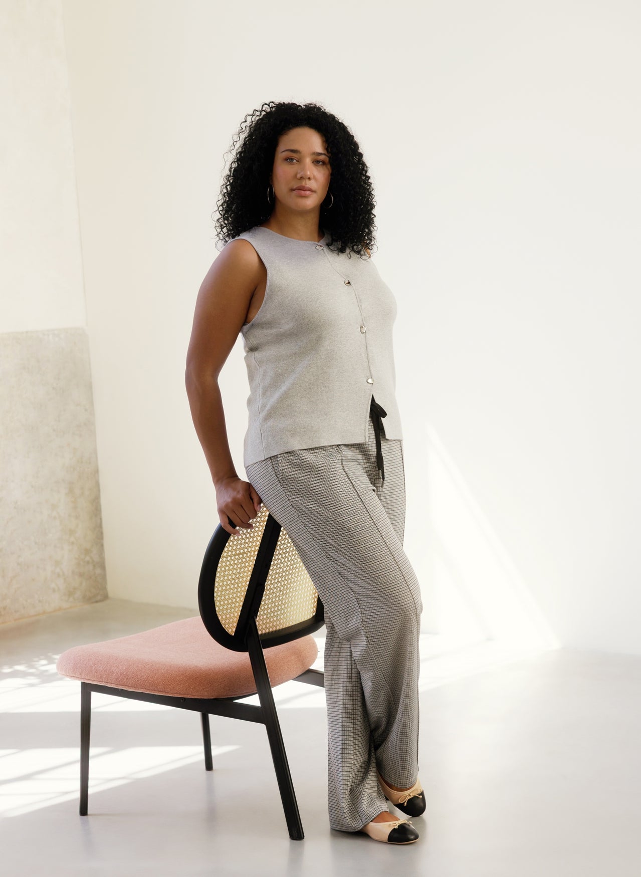 Janneke | Light Grey/Melange